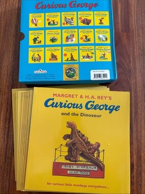 16-book bundle Curious George The Monkey Books Set Collection Margret Rey books